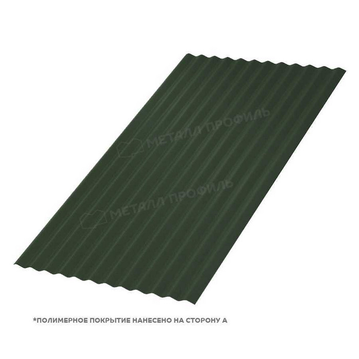 Профлист Металл Профиль МП-18 0,5 VikingMP® E RAL 6007 Бутылочно-зеленый | A